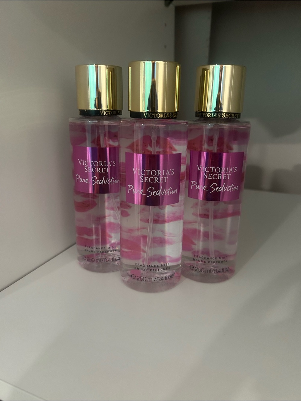 NEW Victoria's Secret Pure Seduction Trio - Discontinued Bottle Design